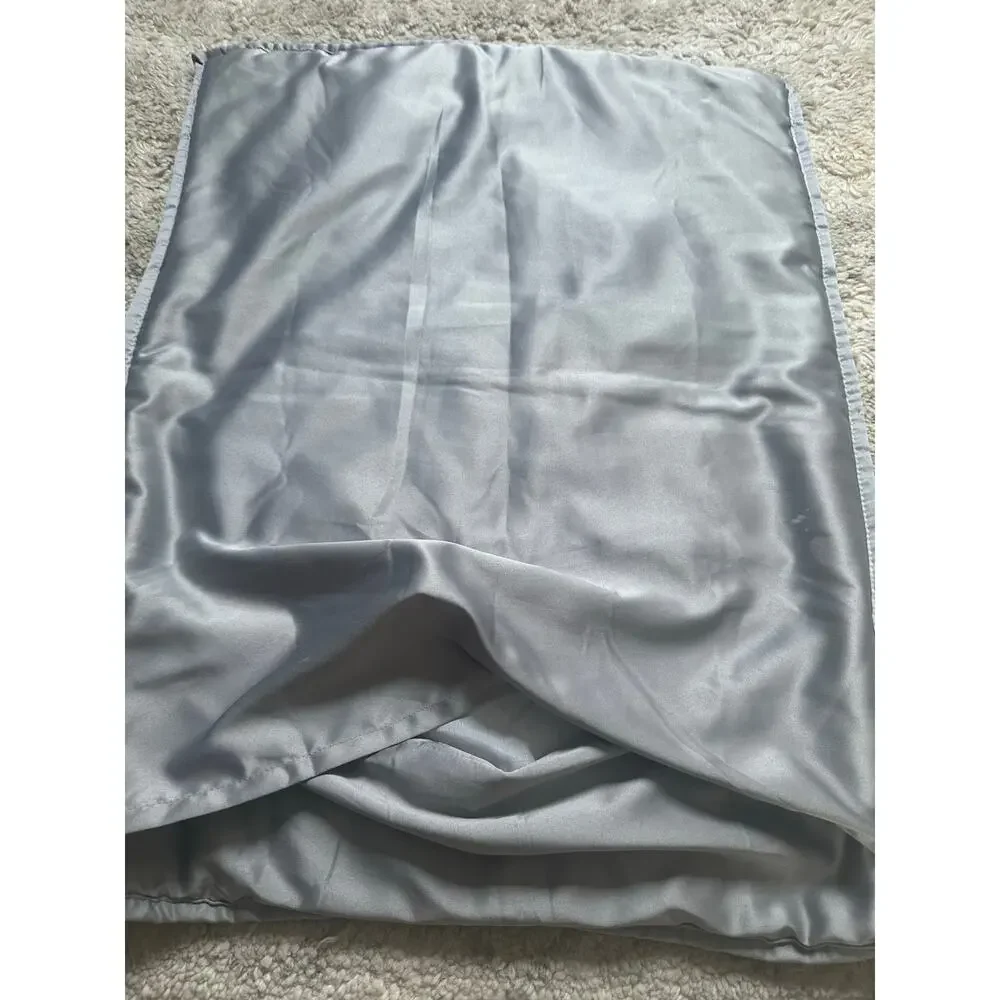 Opalhouse Soft Crushed Velvet Velour Tufted Standard Pillow Sham gray 26x20”